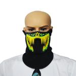 2018 hot sale light up led el mask for festival Parties high brightness