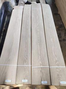 Quality 0.45mm Thick A Grade White Oak Wood Veneer For Door Decoration Length 200cm+ wholesale
