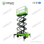 6 Meters Industrial Hydraulic Lift Platform Scissor Lift Aerial Work Platform 1