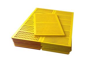 Quality High quality pu polyurethane deck screens panels for quarry wholesale