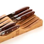 Bamboo Knife Storage In-Drawer Block