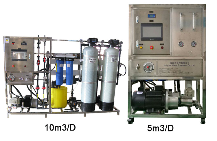 12V Sea Water Boat Desalinator Seawater Desalinator Small Seawater Desalintion Boat Desalinator for Boat