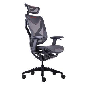 Quality GTCHAIR Cool Design Mesh Gaming Chairs Silver PU Embroidery Logo Black Frame wholesale