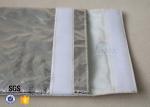 Silver Fiberglass Fabric Fireproof Document Bag For Photos SDS TDS