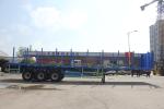 40 Ton Long Flatbed Container Trailers for Wood/Log/Timber Transportation in