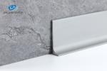 Silver Flat Aluminium Skirting 150mm Electrophoresis GB Approved