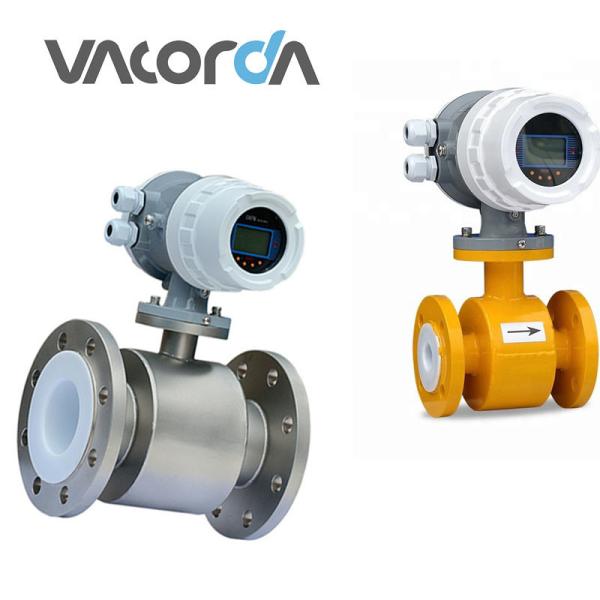 DN20 4-20mA Digital Large Pipe Size Insertion Electromagnetic Water Flowmeter