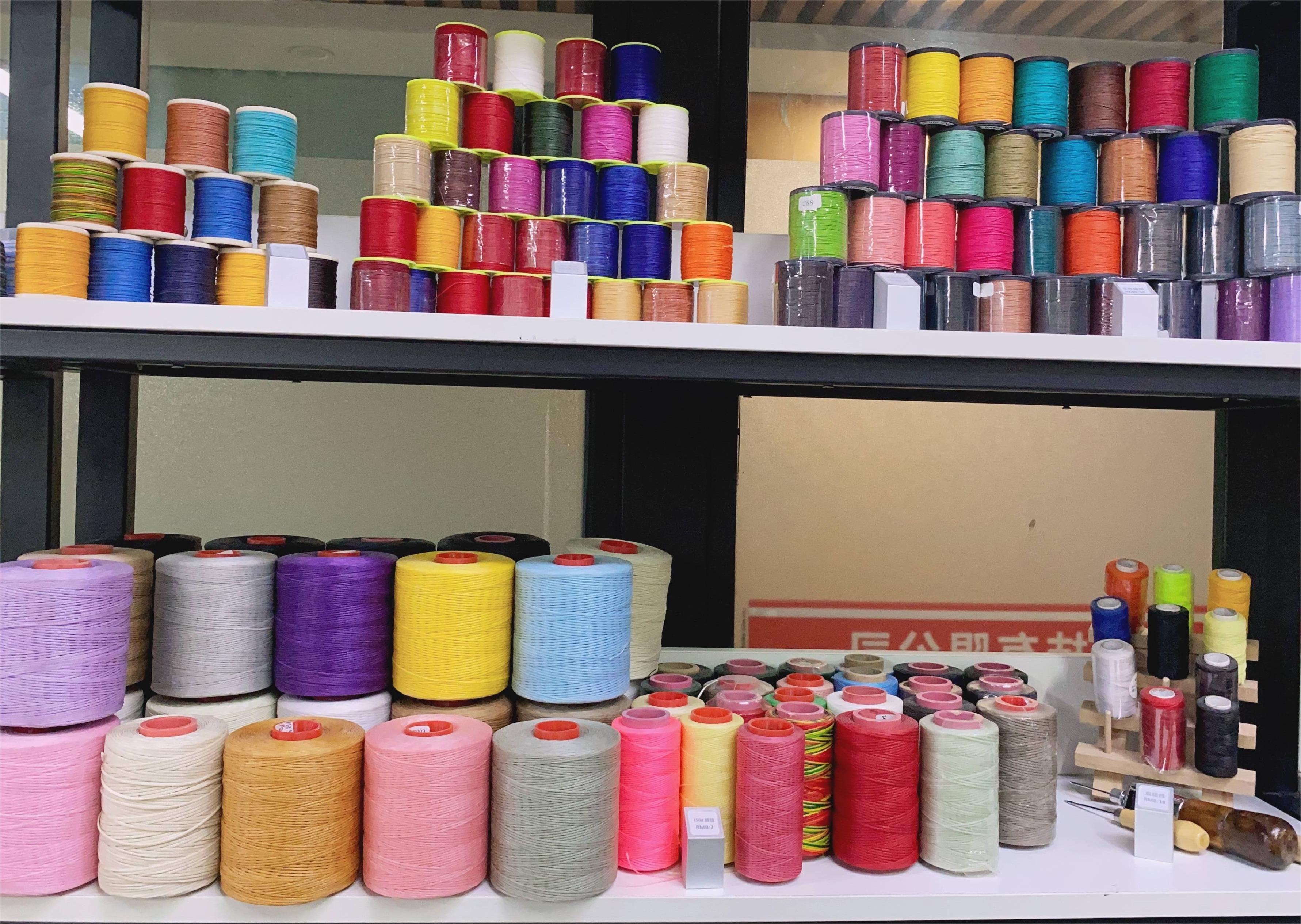 High Waterproof Viscosity 1mm Flat Waxed Thread for Leather Sewing and Fly Tying 400G