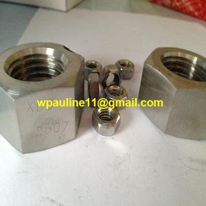 Quality SS316 hexagonal nuts DIN934 wholesale