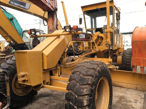 Used Motor Grader Cat 120h Good Quality, Caterpillar 120h 120g, 140h, 140g Hot