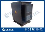 IP55 Galvanized Steel 20U Outdoor Telecom Cabinet For Telecom Equipments With