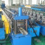 7.5kW Steel Door Window Roll Forming Machine With Hydraulic Cutting