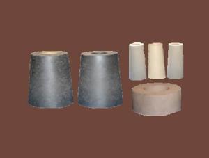 Quality ZrO2 Steel Plant Refractories Zirconium Sizing Tundish Nozzle In Steel Melting wholesale