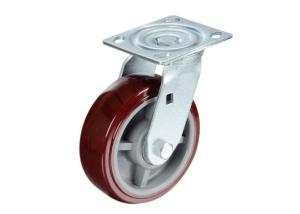 Quality Heavy Duty Swivel Plate Caster 4&quot; / 5&quot; / 6&quot; / 8&quot; Size Customized Finish wheels for furniture legs wholesale