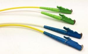 Quality E2000 Fiber Optic Patch Cord , Fiber Optic Network Cable Customized Length wholesale