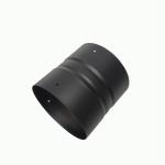 Wood Stove Black Single Wall 152mm Chimney Flue Adaptor
