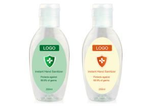 Quality Trapezoid Bottle Medical Grade Disinfectant Antiseptic Antibacterial Hand Lotion wholesale