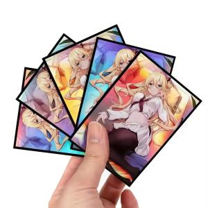 Quality Custom 67*92mm Anime Printing Protectors Sexy Card Sleeves wholesale