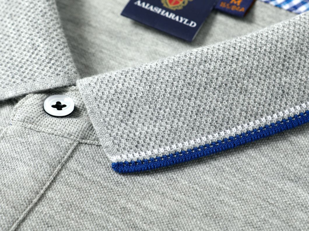 Cotton Polo T-Shirt Logo Printing Polo Shirts for Men