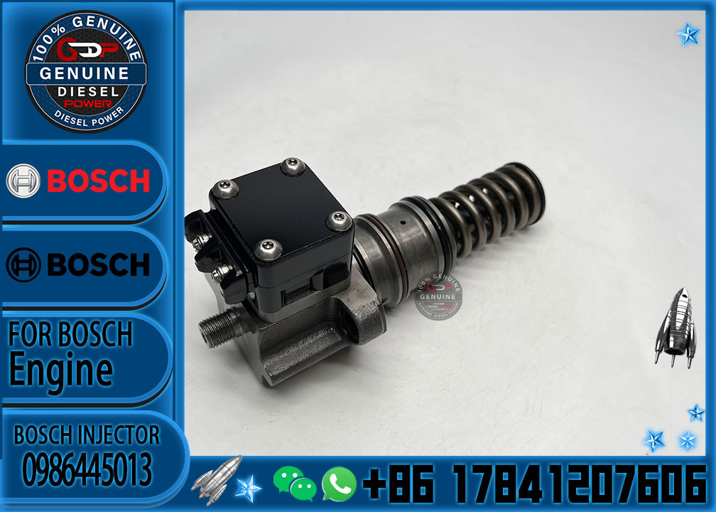 Common Rail Fuel Injector 0986445013 for DAF CF 9.2d 12.14d Engine PE XE-C Euro Engine