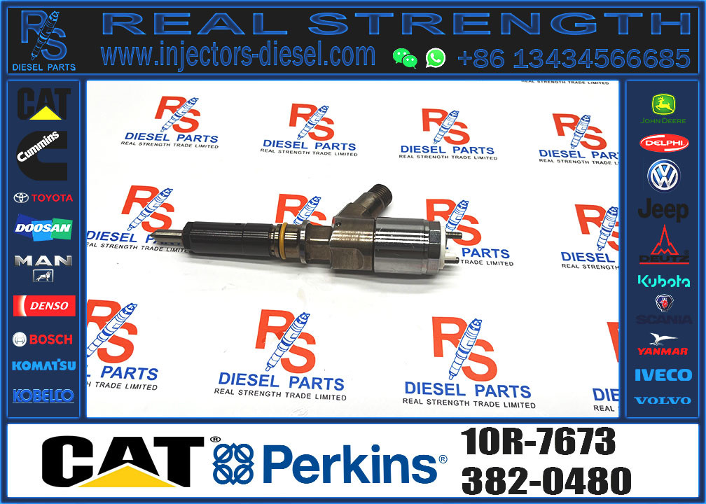 Common Rail C6.6 Diesel Engine Fuel Injector 10R-7673 321-3600 320-0677 320-0690 320-0680 2645A709