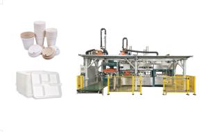 Quality Innovative Paper Pulp Molding Machinery For Pulp Molded Tableware ISO9001 Certified wholesale