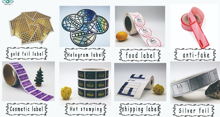 Custom Logo kiss cut Packaging Label Sticker Printing Services