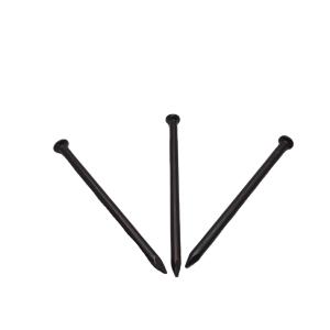 Quality Black Steel Masonry Concrete Nails For Dubai Smooth Shank Type wholesale