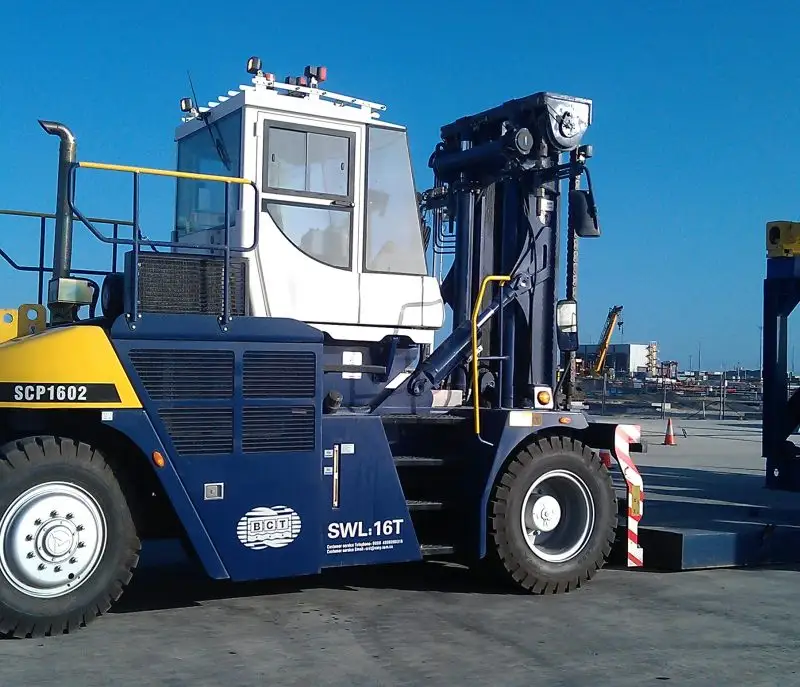 SANY Used SCP100A Lpg Forklift within Food Beverage with 2240mm Overall Dimensions