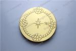 New design luxury brand metal lid for candle jars