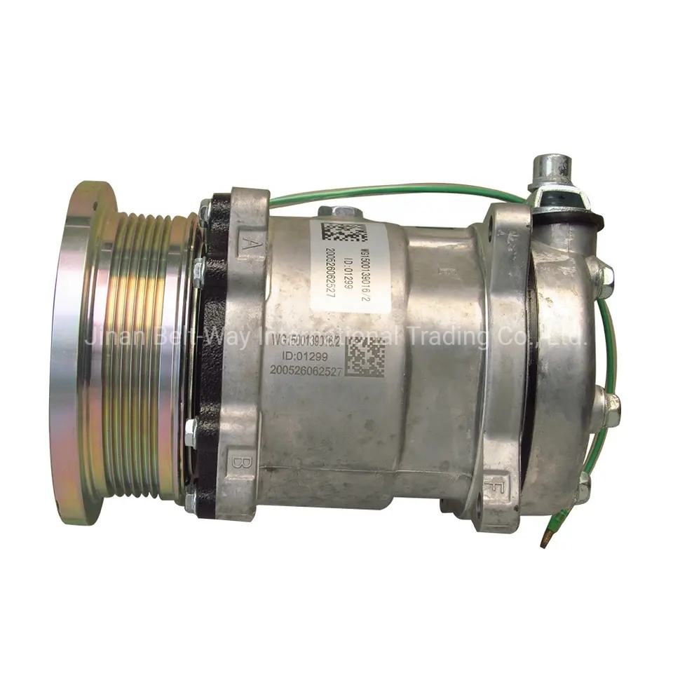 Wd615 Engine Wg1500139016 HOWO A7 Dump Truck Compressor