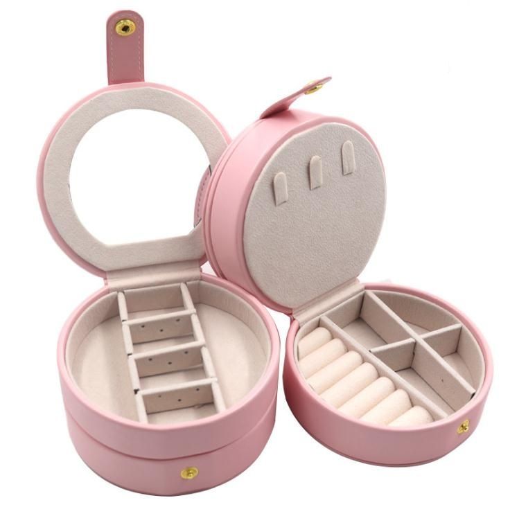 Luxury Jewelry Box 10.9*10.2*5.9cm with Custom Logo Printing, China Factory Wholesale Price High Quality Paper Packaging Box