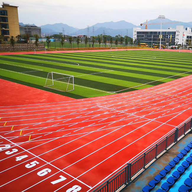 13mm Stadium Indoor Athletic Running Track Slipproof Synthetic Sports Flooring