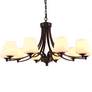 Quality Black wrought iron kitchen light fixtures with Crystal Ball (WH-CI-104) wholesale