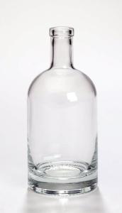Quality Vinolok Glass Gin Bottle Flint Glass 500ml 700ml Hot Stamping wholesale