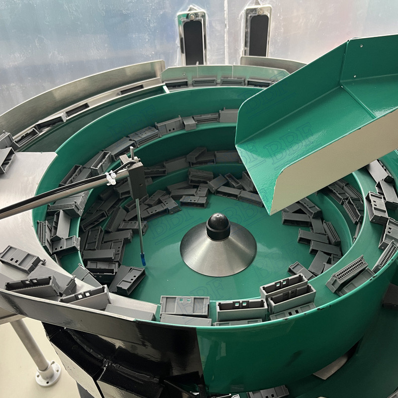 Noise Reduction Vibrating Bowl Feeder Plastic Part Magnetic Vibratory Feeder