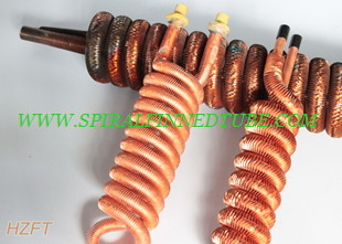Customized Flexible Copper Tube Coil in Domestic Water Boilers