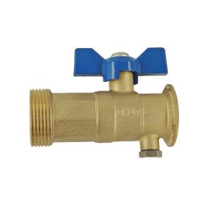 Quality Threaded Brass Gas Valve CE Lpg Brass Valve With Butterfly Handle wholesale