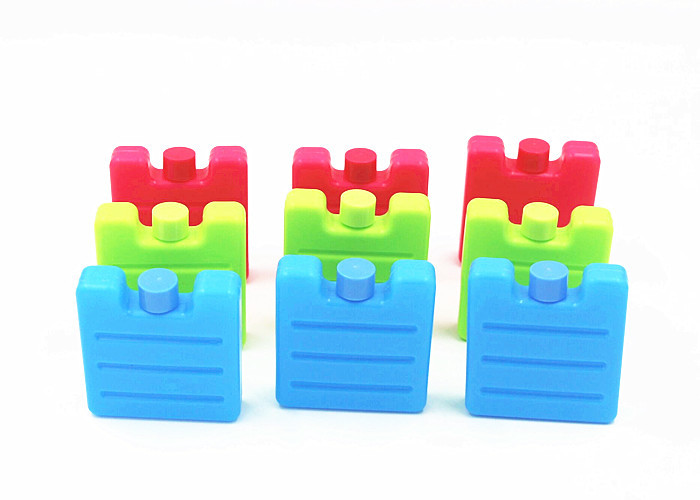 Colorful Plastic Mini Ice Blocks Small Gel Ice Packs SAP CMC Inside Liquild For Food Frozen