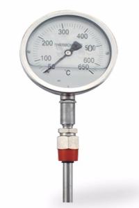 Quality Industrial Bimetal Thermometer Temperature Gauge Galvanized Surface Treatment wholesale