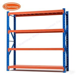 Quality Commercial Iron Shelf System Warehouse Rack Floor Standing Display Unit wholesale