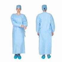 Quality Elastic Cuff Medical Disposable Hospital Gowns CE / ISO13485 / ISO9001 wholesale