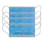 Earloop 3 Ply Face Mask Anti Coronavirus Non Woven Medical Mask For Adults