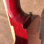 New standard LP slash electric guitar, Flame Maple Top, frets cream binding, one