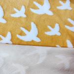 Jacquard Shu Velveteen Fabric 300gsm For Coat Sofa Cover 100% Polyester Plush