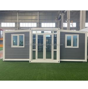 Quality Customized Color 40ft 20ft Prefab Container House 3 Bedroom Movable Foldable Expandable Steel Sandwich Panel Outdoors wholesale
