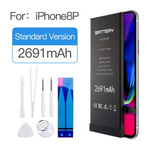 Quality 100% Cobalt Material Iphone 8 Plus Battery 3.82~4.35V With Long Operation Time wholesale