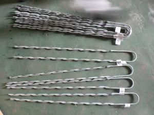 901mm Wire Clamp Galvanized Preformed Guy Grip Dead End