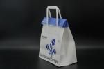 Customized Printing Paper Bags Folding Mouth Personalised Paper Bags With