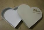 Custom luxury fancy heart shape cardboard box for gift packaging